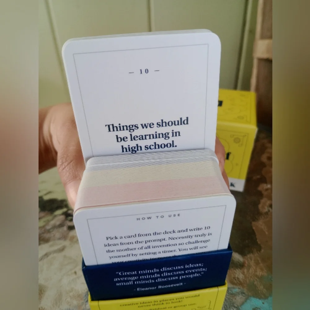 Box of prompt cards - Picture 4 of 4